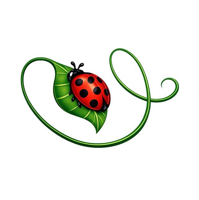 ladybug lady gardening